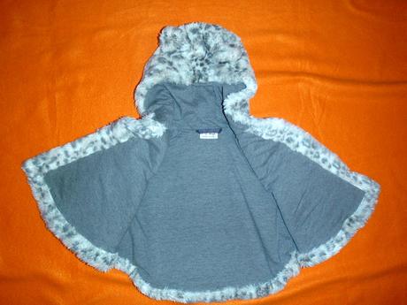 Luxusní teploučké pončo s ouškama - zvířecí motiv, next,92