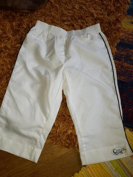 Kraťasy bílé delší crashone, crashone,140