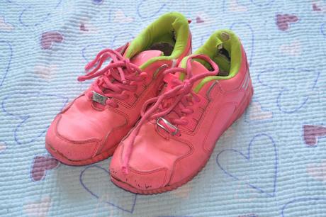 Neonové boty botasky na donošení, 34