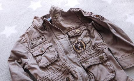 Plátěná jarní/podzimní bundička dopodopo vel.86/92, dopodopo,86