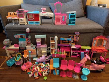 Barbie mattel doplňky, 