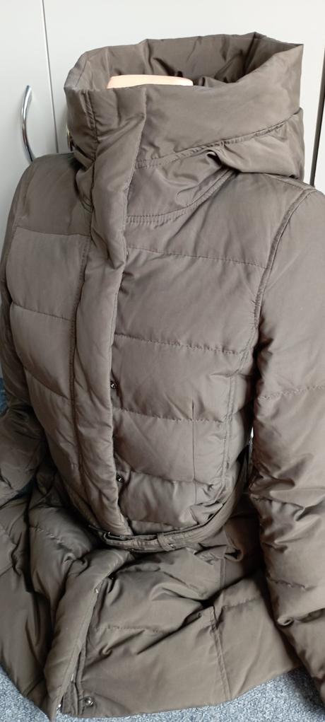 Khaki kabát zn."zara basic" vel."m", zara,m