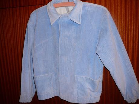 Chlapecká manšestrová bunda šitá na míru, 134