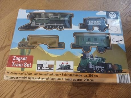 Vláček jezdící dráha.,