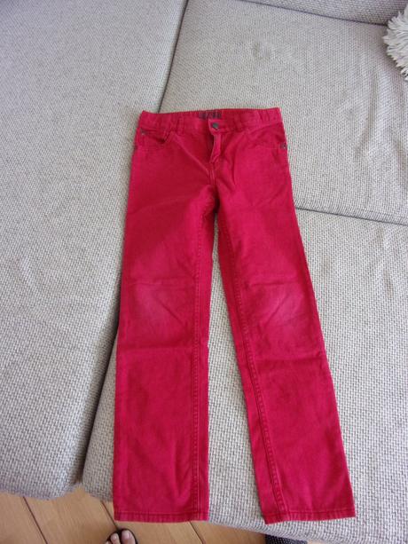 Plátěné kalhoty, h&m,134