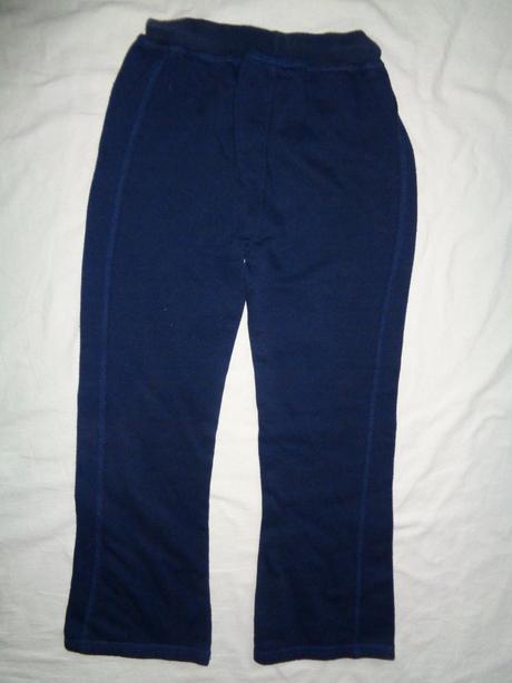 Pěkné modré tepláky s hvězdičkou, adams,140