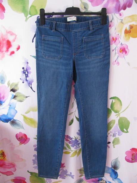 Strečové dámské džíny, slim fit, tchibo,38