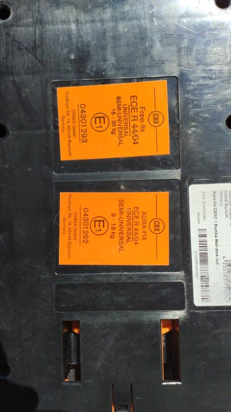 Kvalitní autosedačka cybex aura-aura fix-9-18kg ja, cybex