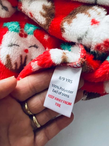 Ob/ župan vánoční coral flece -v.8/9 let, 134