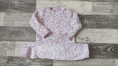 Pyžamo micro plyš dívčí, nutmeg,98