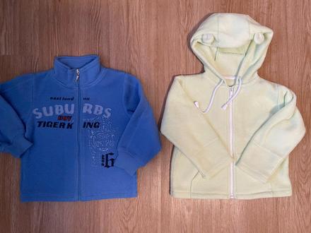 Dětské fleesové mikiny - vel. 98, 98