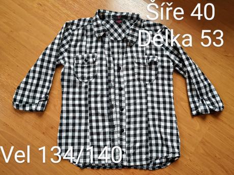 Košile vel 134/140, 134