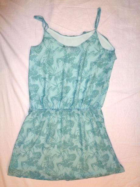 Luxusní mentolově zelená tunika nebo minišaty, tom tailor,36 / 38 / m / s