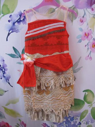 Karneval - šaty krásná moana, 