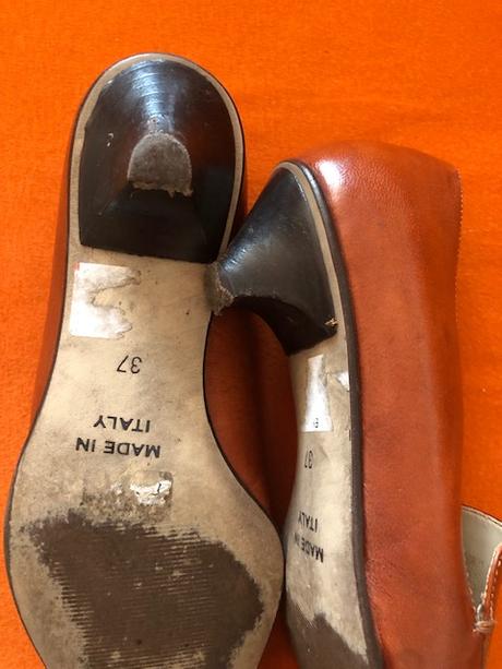 Spicate kozene polobotky konakove barvy 37 italie, 37