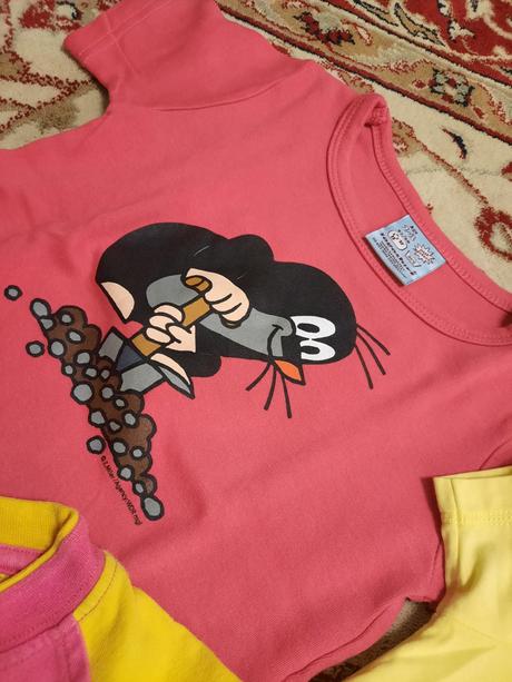 3x tričko s krtečkem, 98