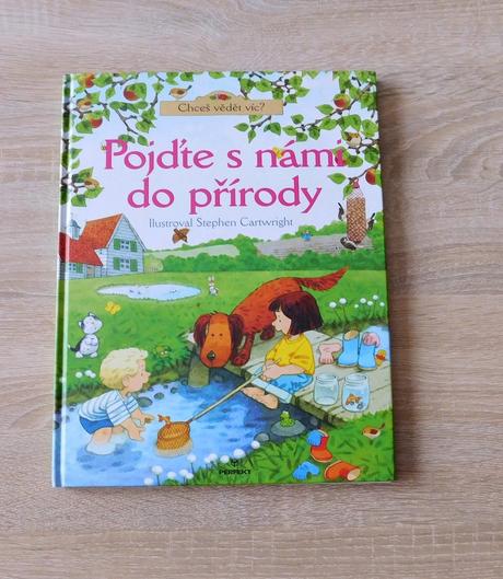 Kniha pojďte s námi do přírody,
