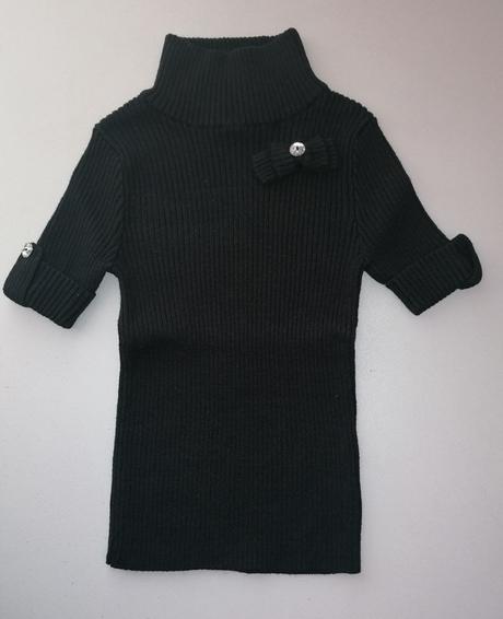 Černý rolák vel 104 - 110, 104