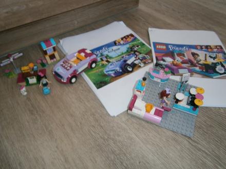 2x malé lego friends, 