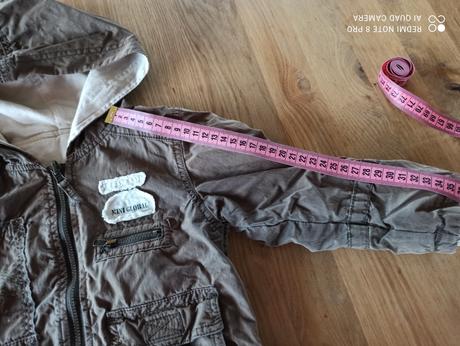 Hezká podzimní bunda s kapucí, 92