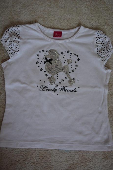 Trička s obrázky - šmoula, princezna, žirafa, cherokee,86