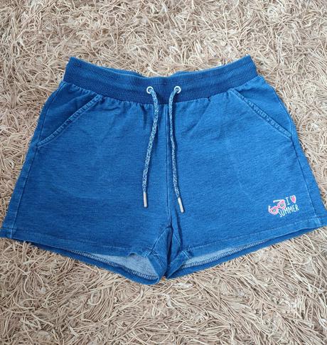Teplákové kraťasy džínového vzhledu, reserved,152