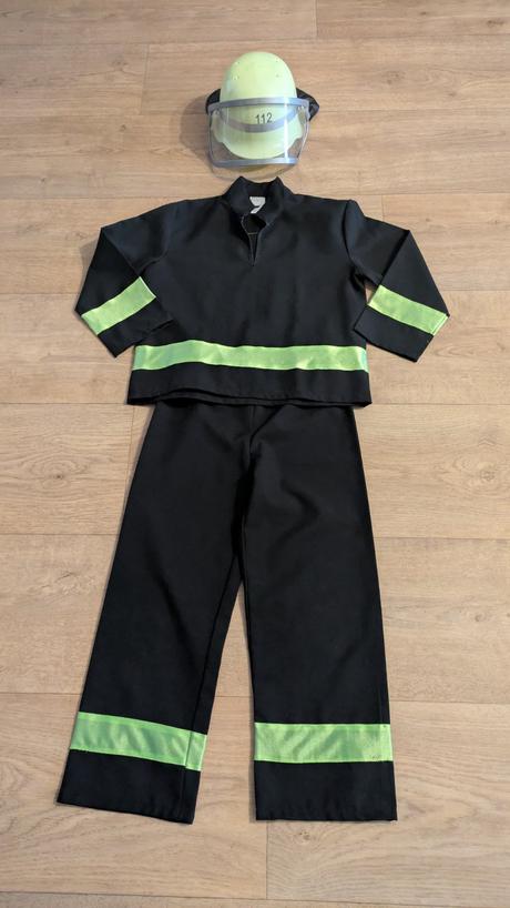 Karnevalový kostým hasič, záchranář vel. 128, 