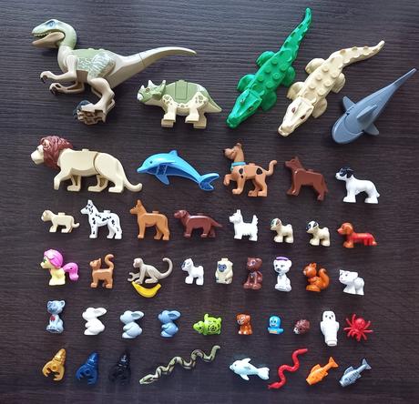 Lego animals - originální lego zvířátka.,