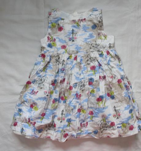 Ar162. letní šaty s růžemi 2 roky, pumpkin patch,92