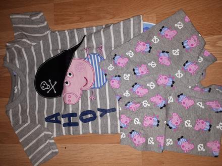 Letní pyžamo s pepka pig 98, mothercare,98