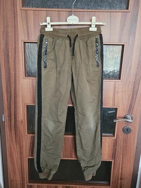 Podšité látkové kalhoty, vel. 158, chapter young,158