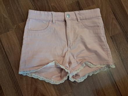 Elegantní riflové kraťasy, h&m,140