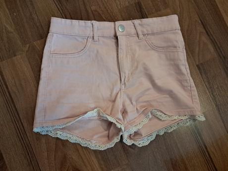 Elegantní riflové kraťasy, h&m,140