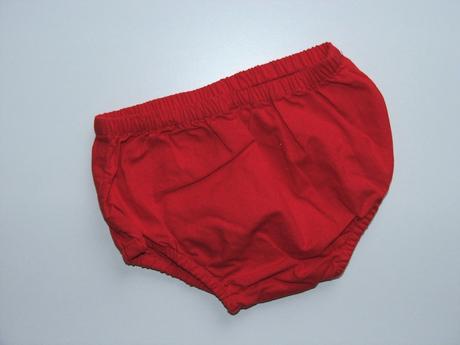 J45 červené kalhotky na plínku vel. 56, george,56