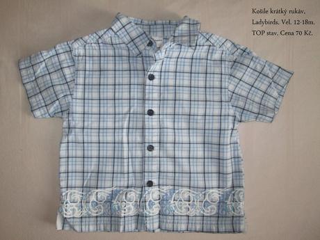 Košile dětská, ladybird,86