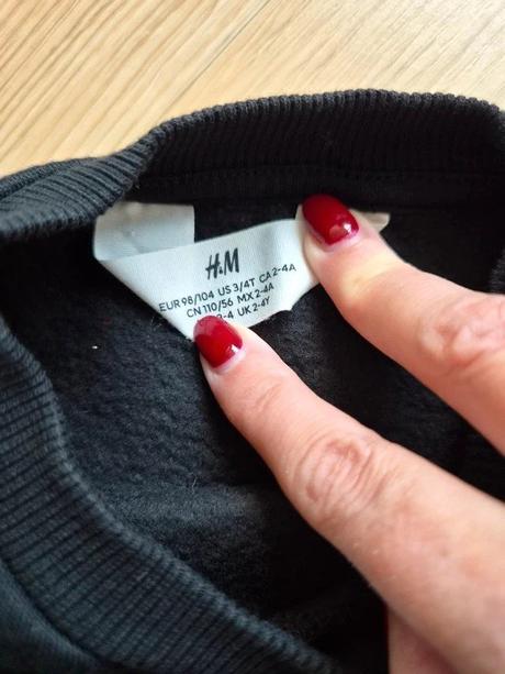 Mikina h&m, vel. 98/104, h&m,98