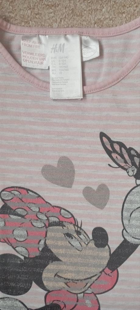 Košilka minnie zn."h&m disney" vel."134-140", disney,134