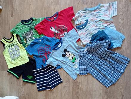 Sada oblečení léto vel. 92-98, 86–98