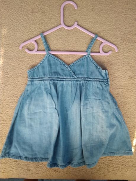 Riflové šatičky "ham", h&m,86