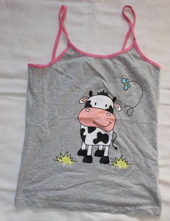 Ao135. tílko s kravičkou, 164