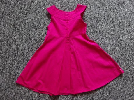 Letní šaty s motýlky, vel. 86, 86