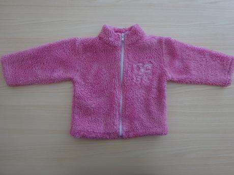 Fleesová mikina na zip, vel. 80, esito,80