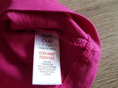 Dívčí tunika značky miniclub, vel. 2-3roky, miniclub,86