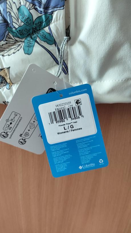 Dámská outdoorová vesta columbia, vel l, columbia,40 / l
