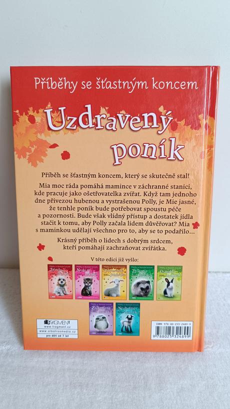 Kniha uzdravený poník - nečtená,