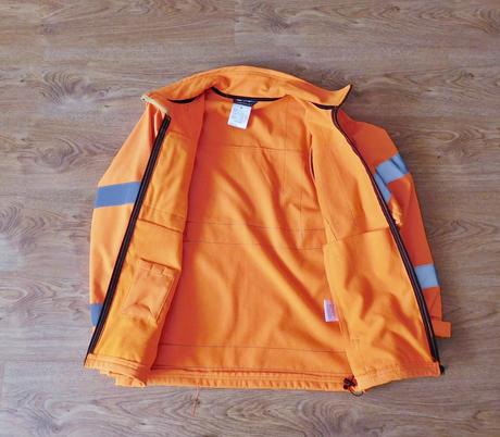 Reflexní softshellová bunda 2v1 portwest vel.s, s