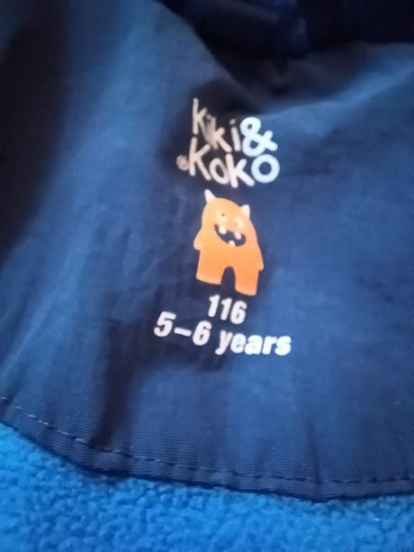 Lyžařská zimni bunda 116 kiki & koko, kiki&koko,116