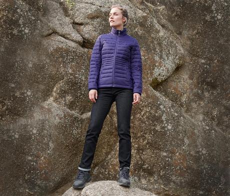 Přechodová dámská bunda tchibo fialová vel. s, tchibo,36 / 38 / s