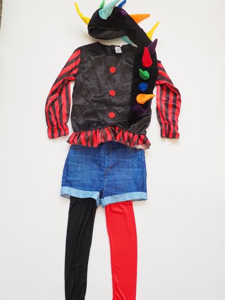 Kostým klaun vel 134 - 140, 