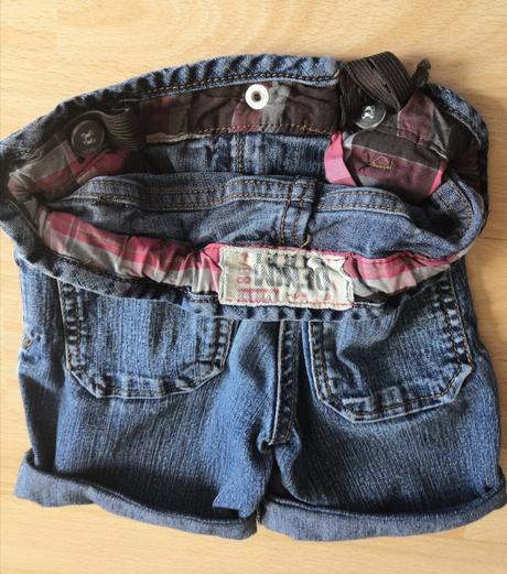 Džínové kraťasy & šortky denim vel. 104/110, denim,104